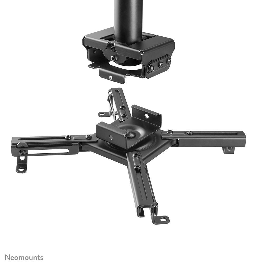 Neomounts CL25-530BL1 – Beamer Deckenhalterung, H 25,5 cm, 45 kg, schwenk-/neigbar, 360°, schwarz