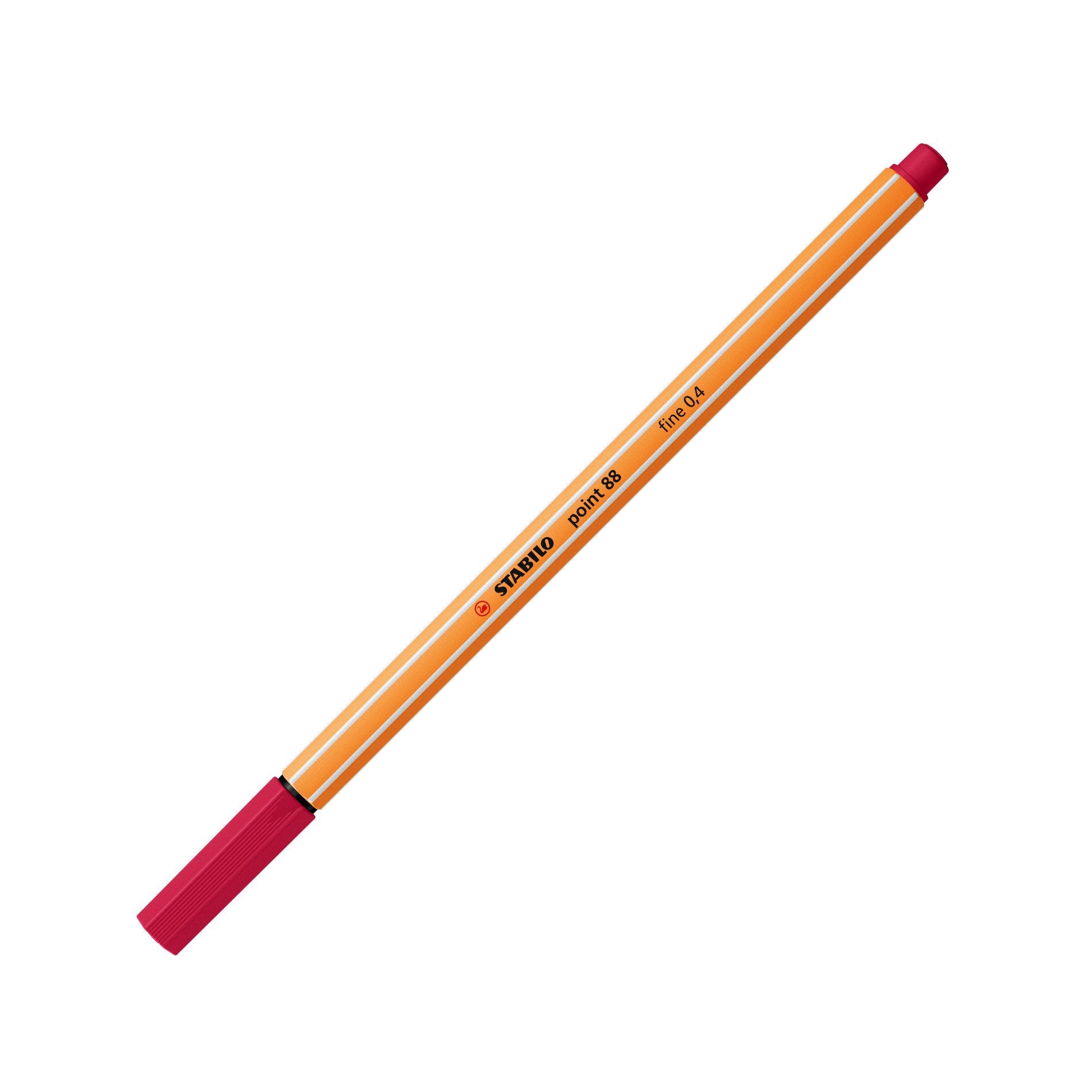 STABILO Point 88 Fineliner 0,4 mm – dunkelrot