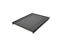 APC Rack-Regalboden 19", AR8122BLK – verstellbar – 1U – 470 × 660 × 44 mm – schwarz – Metall