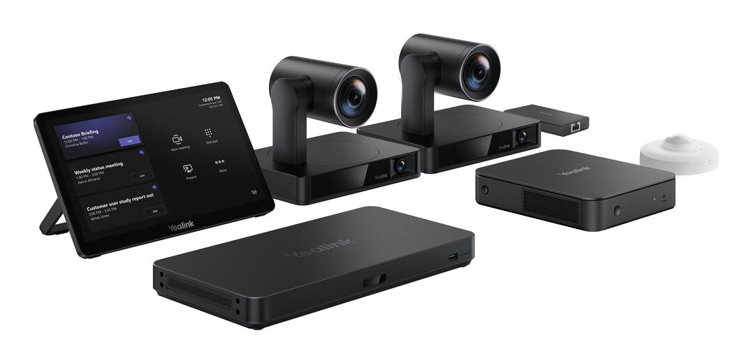 Yealink MVC S90-C5-004 – Konferenzraum-System – inkl. 2× UVC86, MCoreKit-C5 + AVHub, für MTR-W