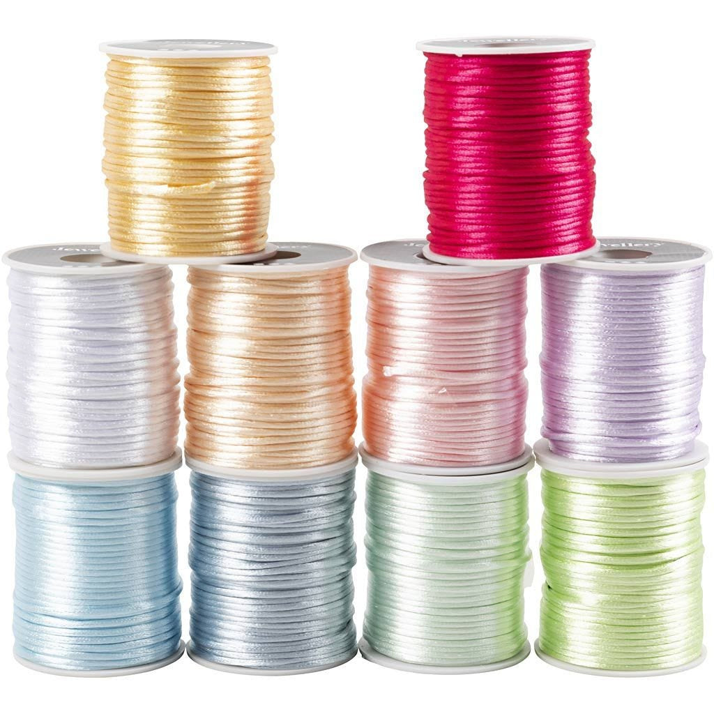 Creativ Company Satinband – 50 m, 2 mm breit