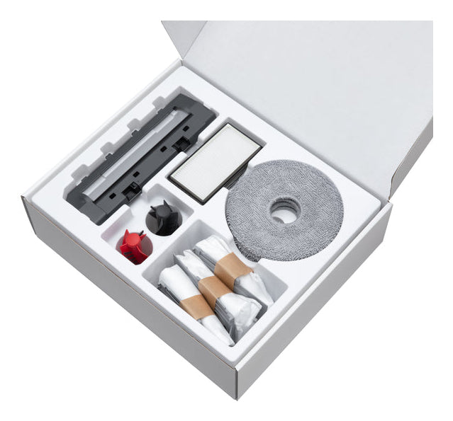 Roborock Zubehör-Set – für Saros 10 – 1 Stk Seitenbürste, 2 Stk Filter, 2 Stk Vibrarise Mop, 2 Stk Edgewise Wi