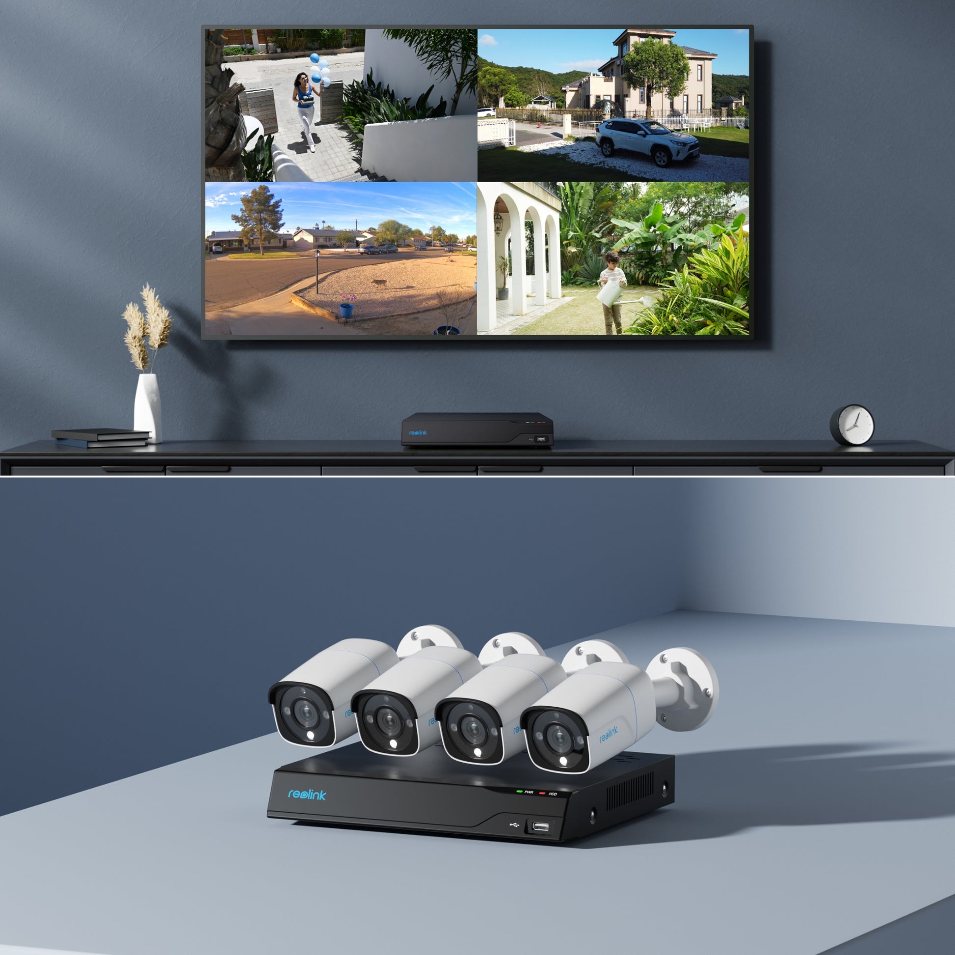 Reolink NVS8-8MB4 Bullet – 4K – 2,8 mm – PoE – IP66