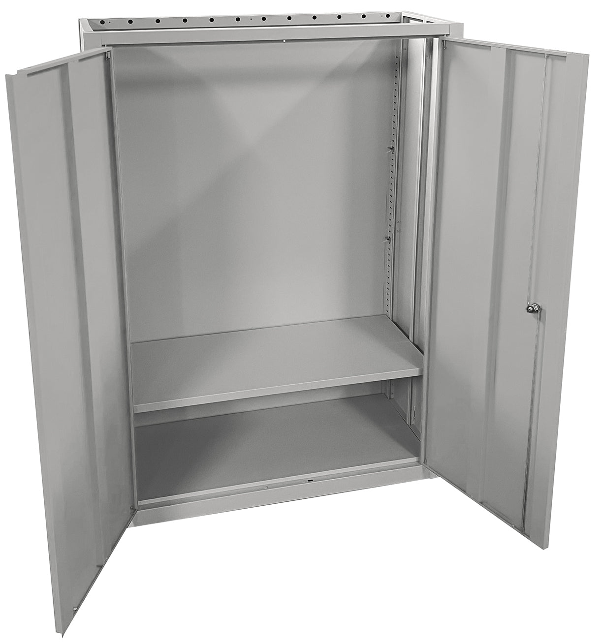 Phoenix Safe Co. SCF1491GGK – Aktenschrank, 3 Regale, abschliessbar, Stahl, 915 × 370 × 1400 mm, Grau
