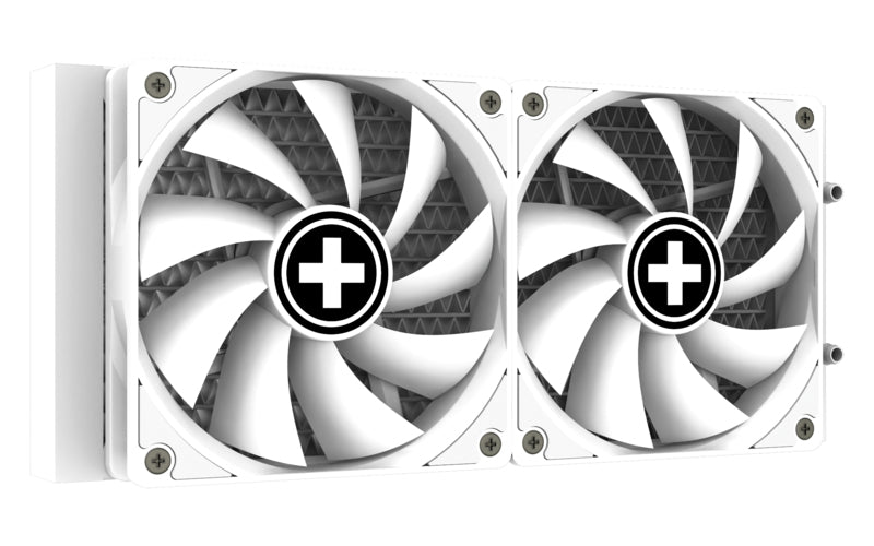 Xilence LQ240.W.ARGB – All-in-One Wasserkühlung – 240 mm, 2×120 mm, ARGB, 300 W, für AM5/AM4/LGA1700 und andere