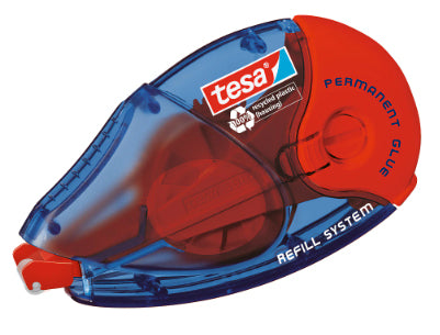 TESA Kleberoller – Roller, extra stark, transparent, für Papier, Karton, Fotos