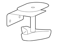 Ergotron Ersatzteil LX Pro untere Schreibtisch-Klemme WCB