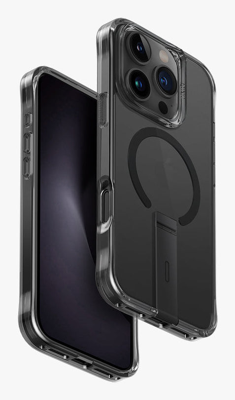 Uniq Backcover Eleva Hybrid – für Apple iPhone 16 Pro – schwarz – TPU/PC