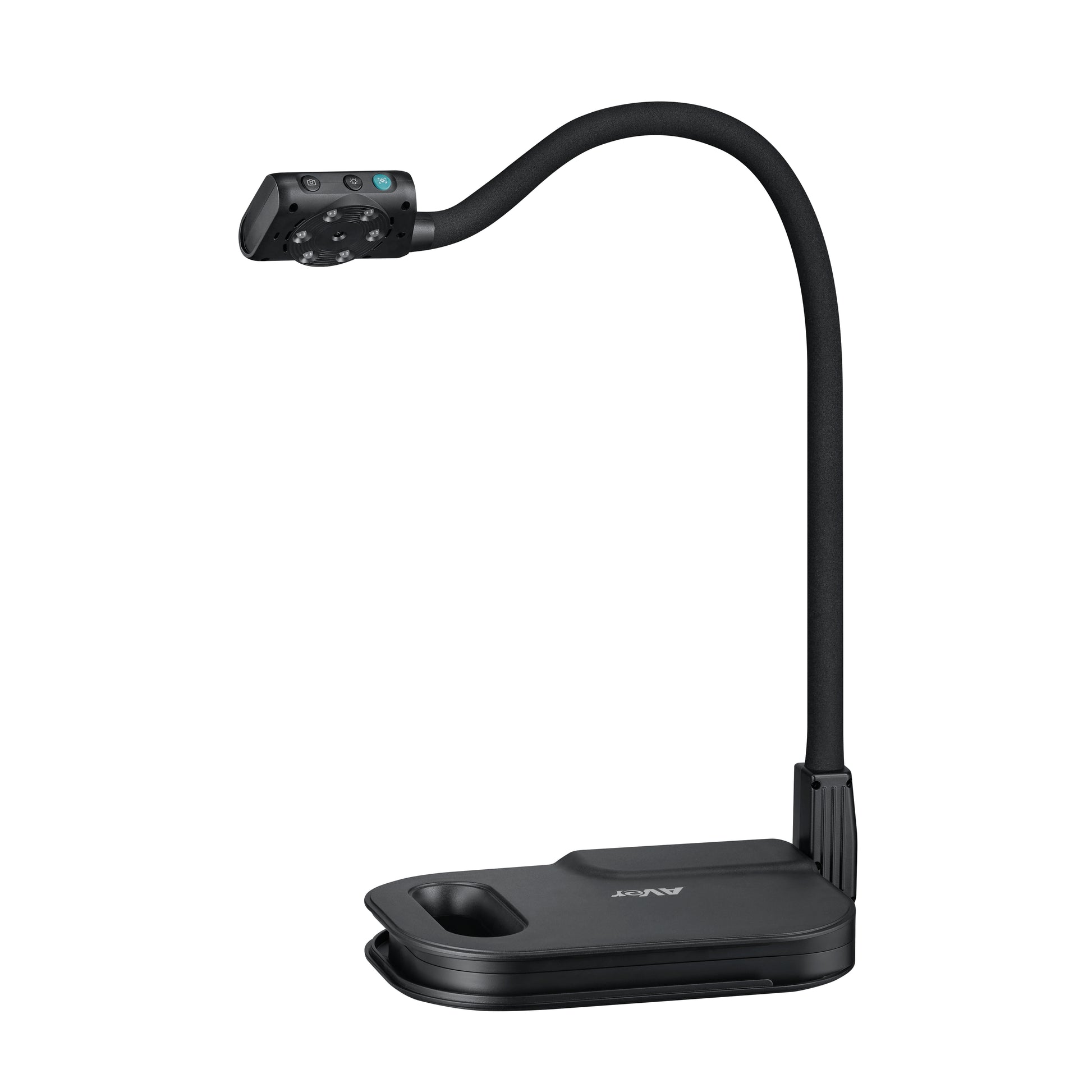 AVer U50PLUS – Visualizer/Dokumentenkamera, 4K60, 16× optischer Zoom, 420×315 mm, USB, schwarz