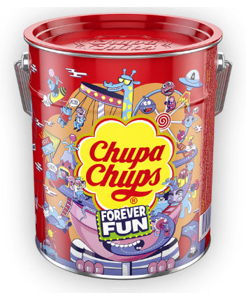 Chupa Chups Best of Lutschbonbons – sortiert, glutenfrei, einzeln verpackt, 150 Stk.
