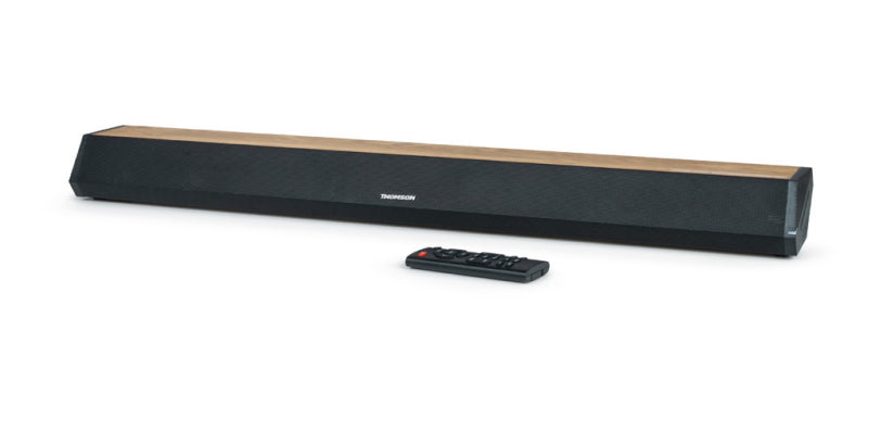 Thomson SB552BTS – Soundbar – 2.1, Bluetooth 5.0, mit kabelgebundenem Subwoofer, 90 W, Schwarz