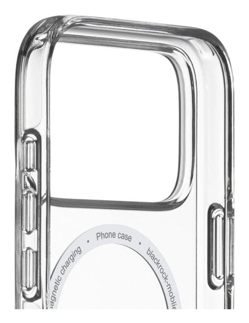 Black Rock Mag Clear – Backcover – für Apple iPhone 17 Pro – MagSafe, PC+TPU, Transparent