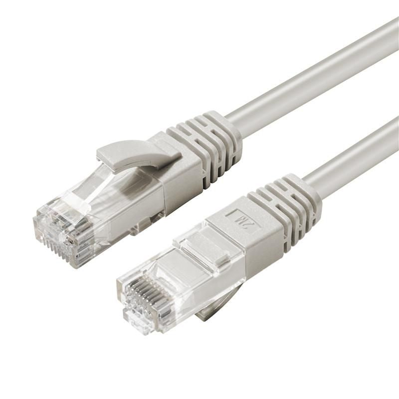 Microconnect Patchkabel – Cat6a U/UTP, 0,15 m, Grau, LSZH, RJ-45