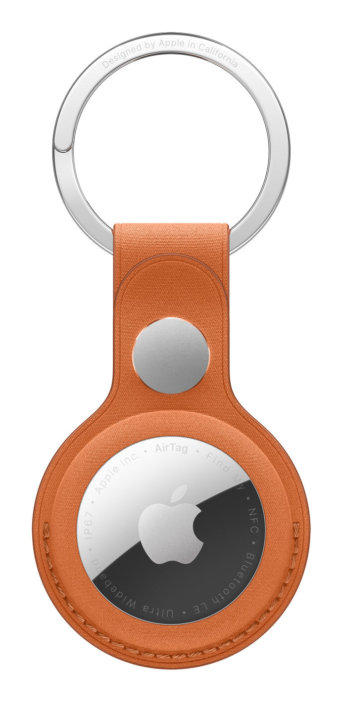 Apple AirTag FineWoven Schlüsselanhänger – orange