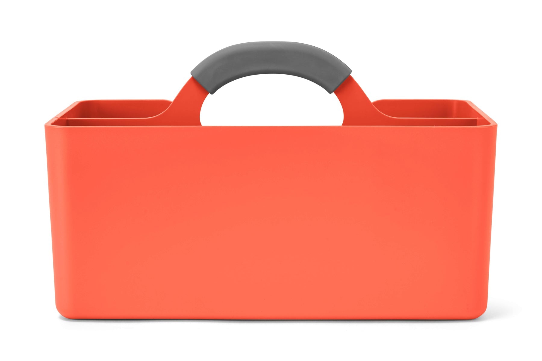 Hotbox Aufbewahrungsbox – 4 Fächer, Rot, Polypropylen (PP), B 312 × H 190 × T 182 mm