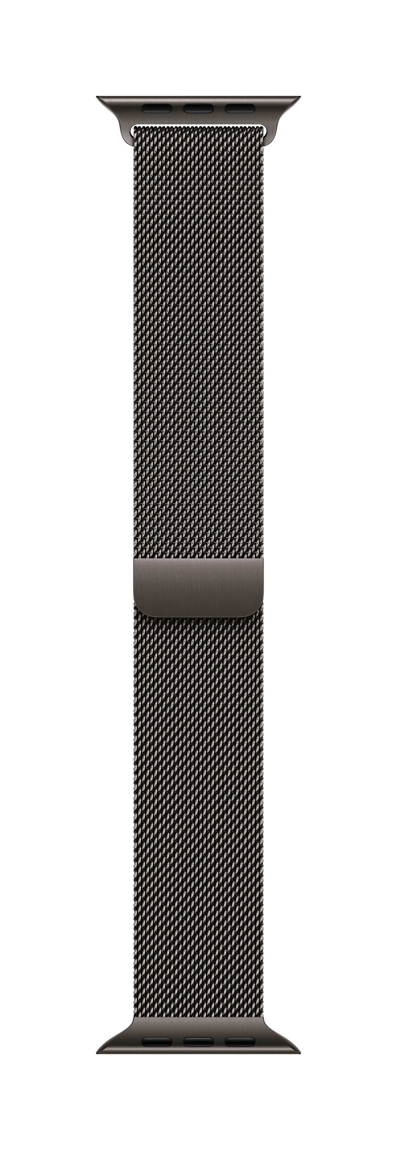 Apple Milanese Loop – Armband – für Apple Watch 46 mm, Schwarz, S/M
