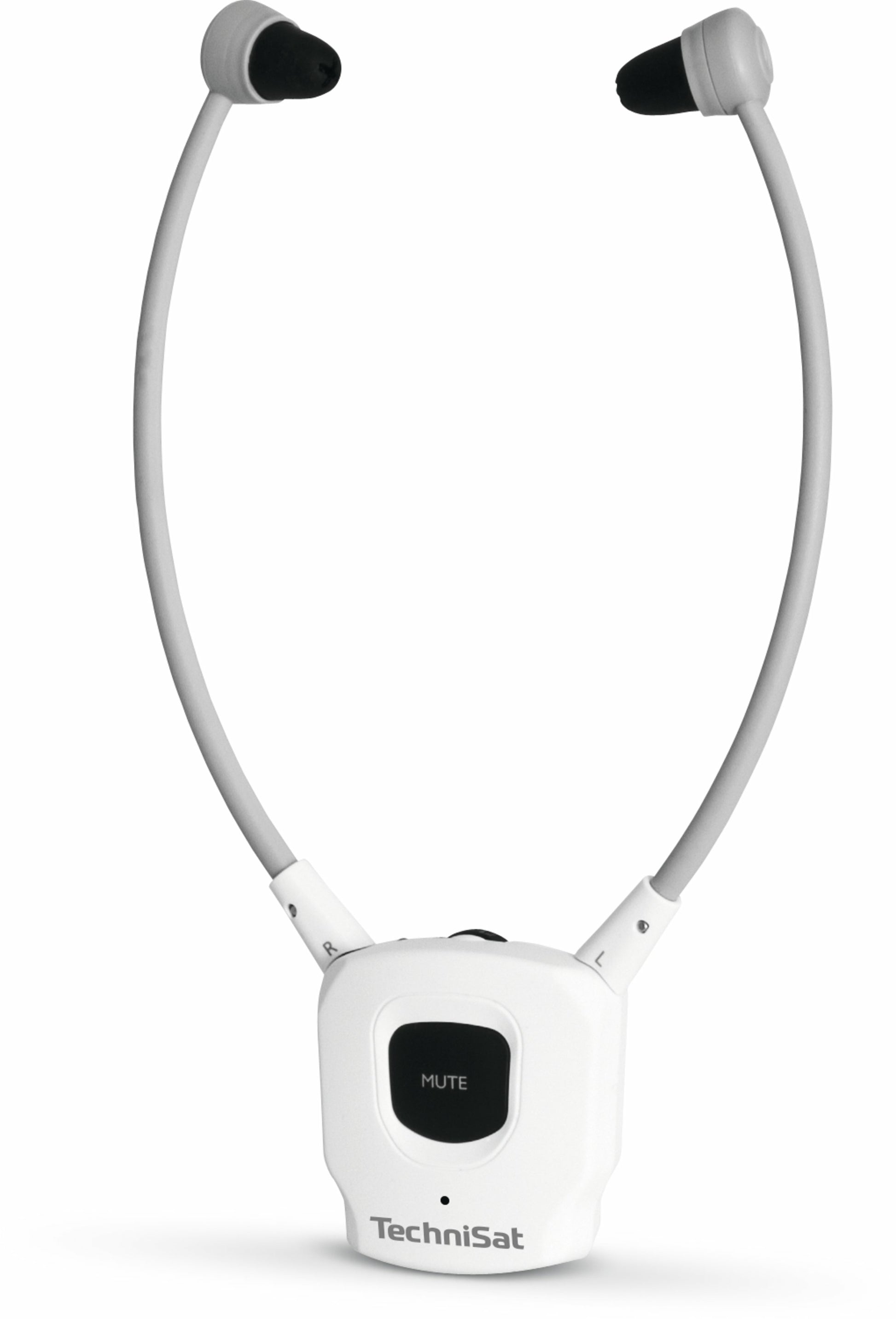 TechniSat Stereoman ISI 3 In-Ear Headset – Stereo, Kabel + BT, Weiss
