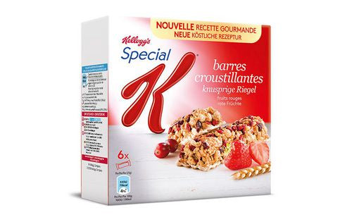 Kellogg Company Special K Cerealien-Riegel Mehrfrucht, vegan – 6 × 21,5 g