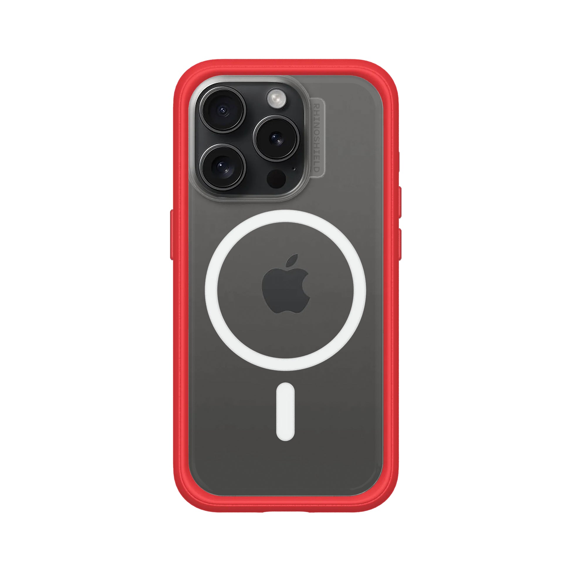 RhinoShield Mod NX Folio-Case MagSafe – Rot – für Apple iPhone 15 Pro