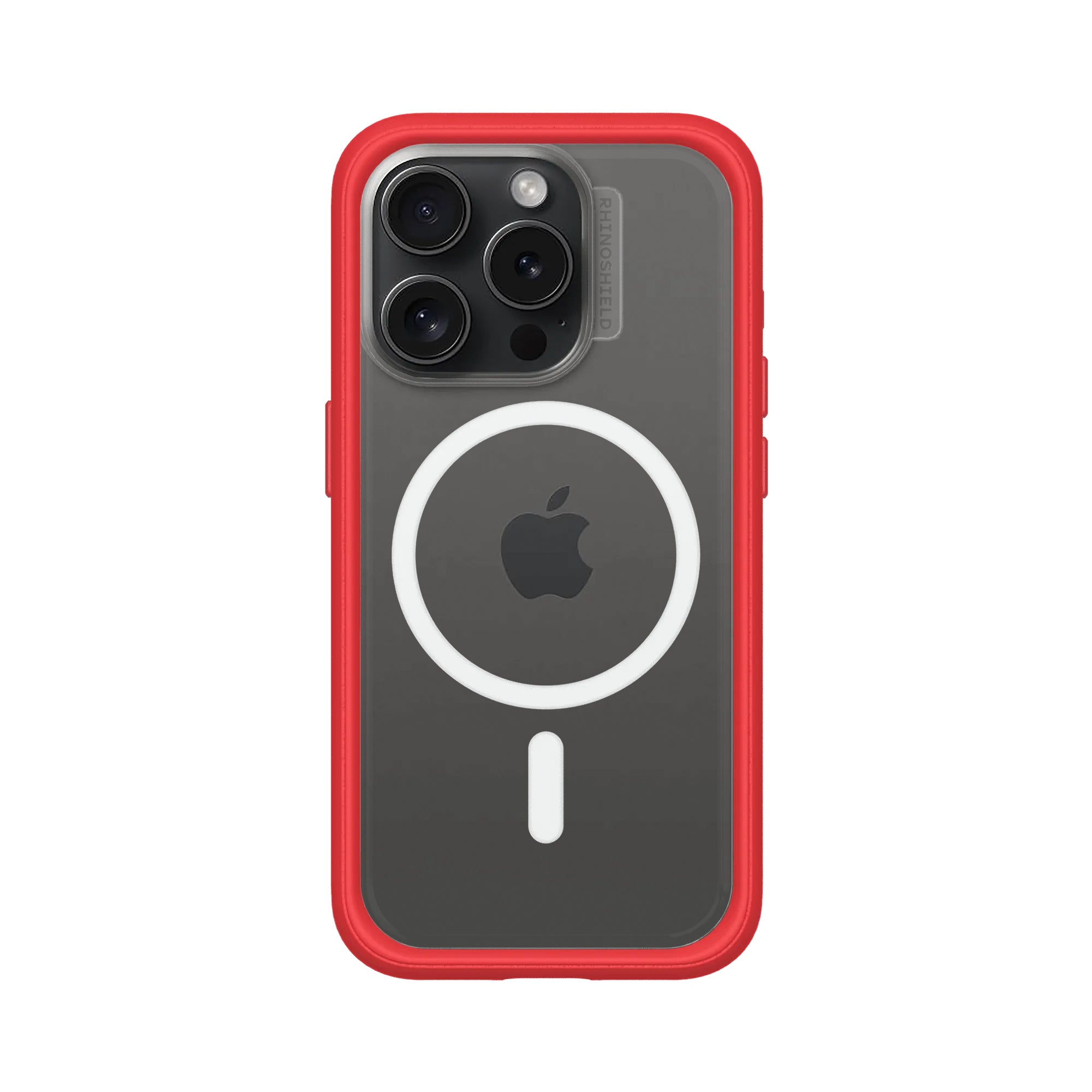 RhinoShield Mod NX Folio-Case MagSafe – Rot – für Apple iPhone 15 Pro