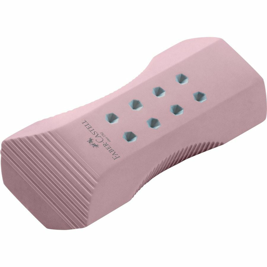 Faber-Castell Radierer – pink, türkis, violett