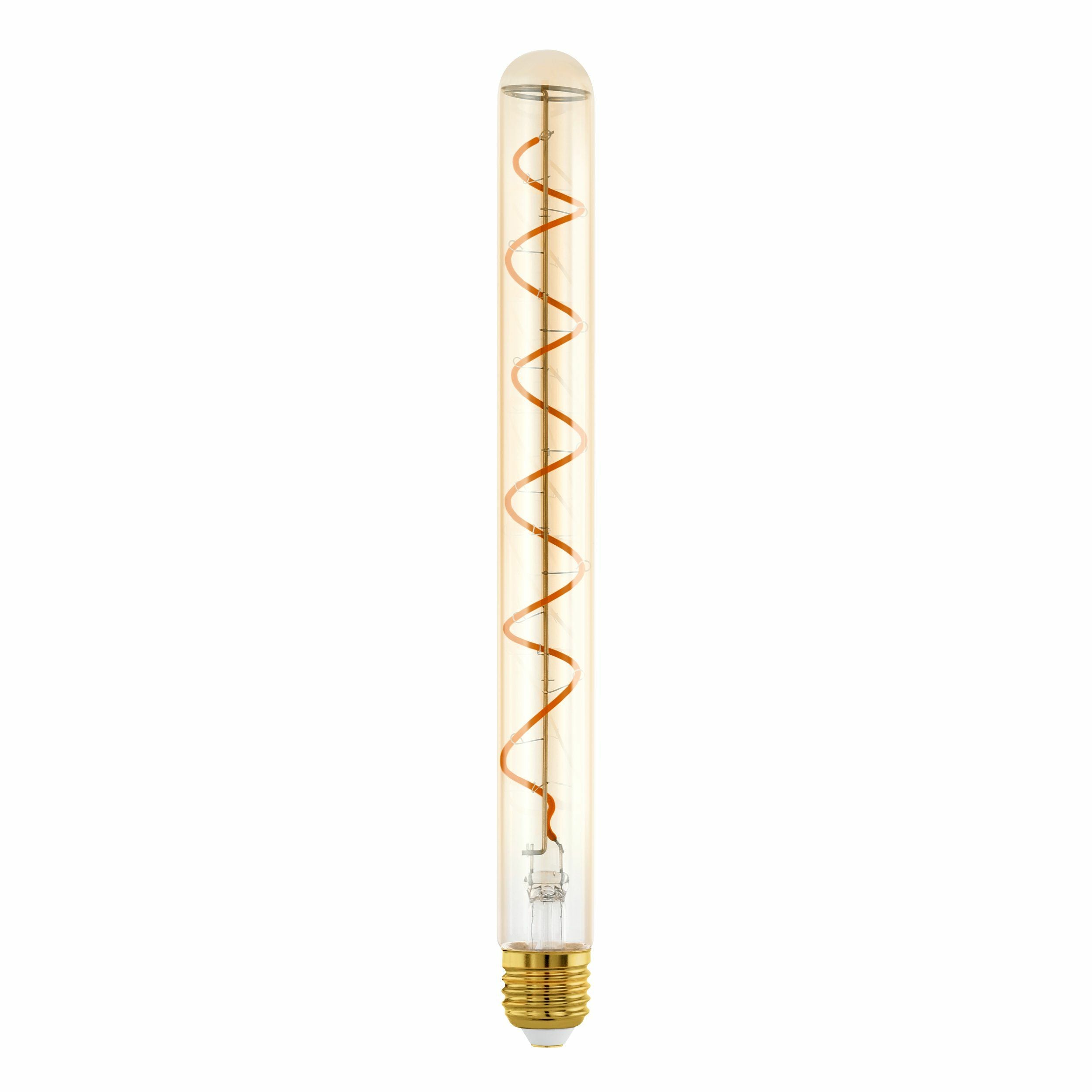 EGLO Leuchtmittel E27 Stabform – Warmweiss 1600 K, 180 lm, 4 W – IP20 – 1 Stk. – Glas