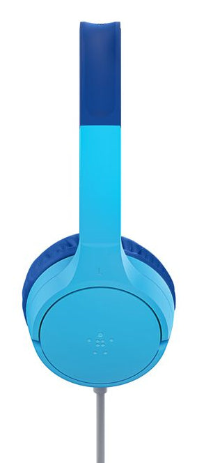 Belkin SOUNDFORM MINI – On-Ear Kopfhörer – USB-C, 3,5 mm – Blau