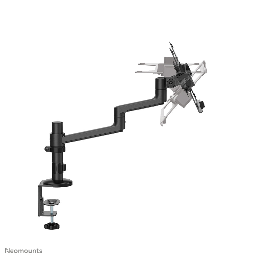 Neomounts Laptop-Arm (Klemme/Durchführung) – für Notebooks bis 17,3" – VESA 100×100, 5 kg – Schwarz