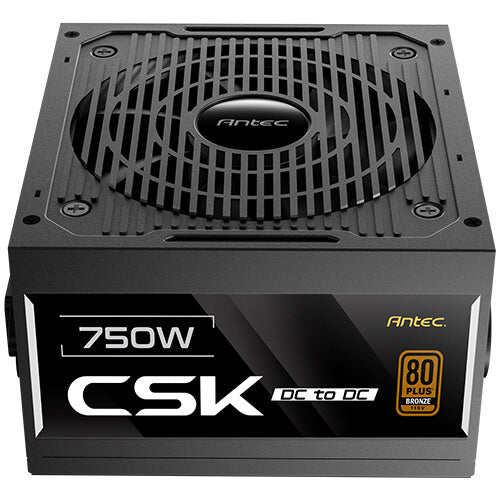 Antec CSK750DC EC ATX Netzteil 750 W 80 PLUS Bronze – nicht modular, ATX 2.52 – PCIe 5.1 kompatibel