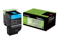 Lexmark Toner – cyan, 3000 Seiten