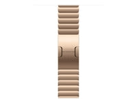Apple 38/40/41/42 mm – Edelstahl Gold, Gliederarmband, Universalgrösse