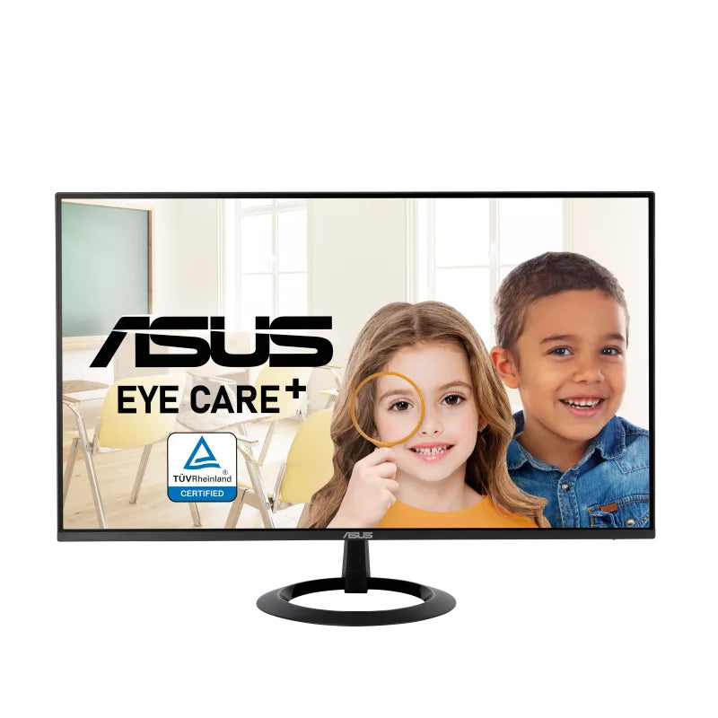 ASUS VZ24EHF – Monitor, 23,8", IPS, 100 Hz, 250 cd/m², Adaptive Sync, VESA 75 × 75, Schwarz