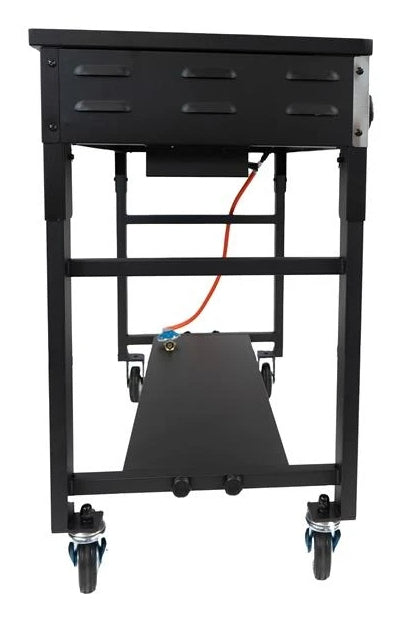 Blaser + Trösch Gastrogrill Companion Pro – 90 × 48 cm Grillfläche, 4 Brenner, 14,04 kW – Schwarz/Silber