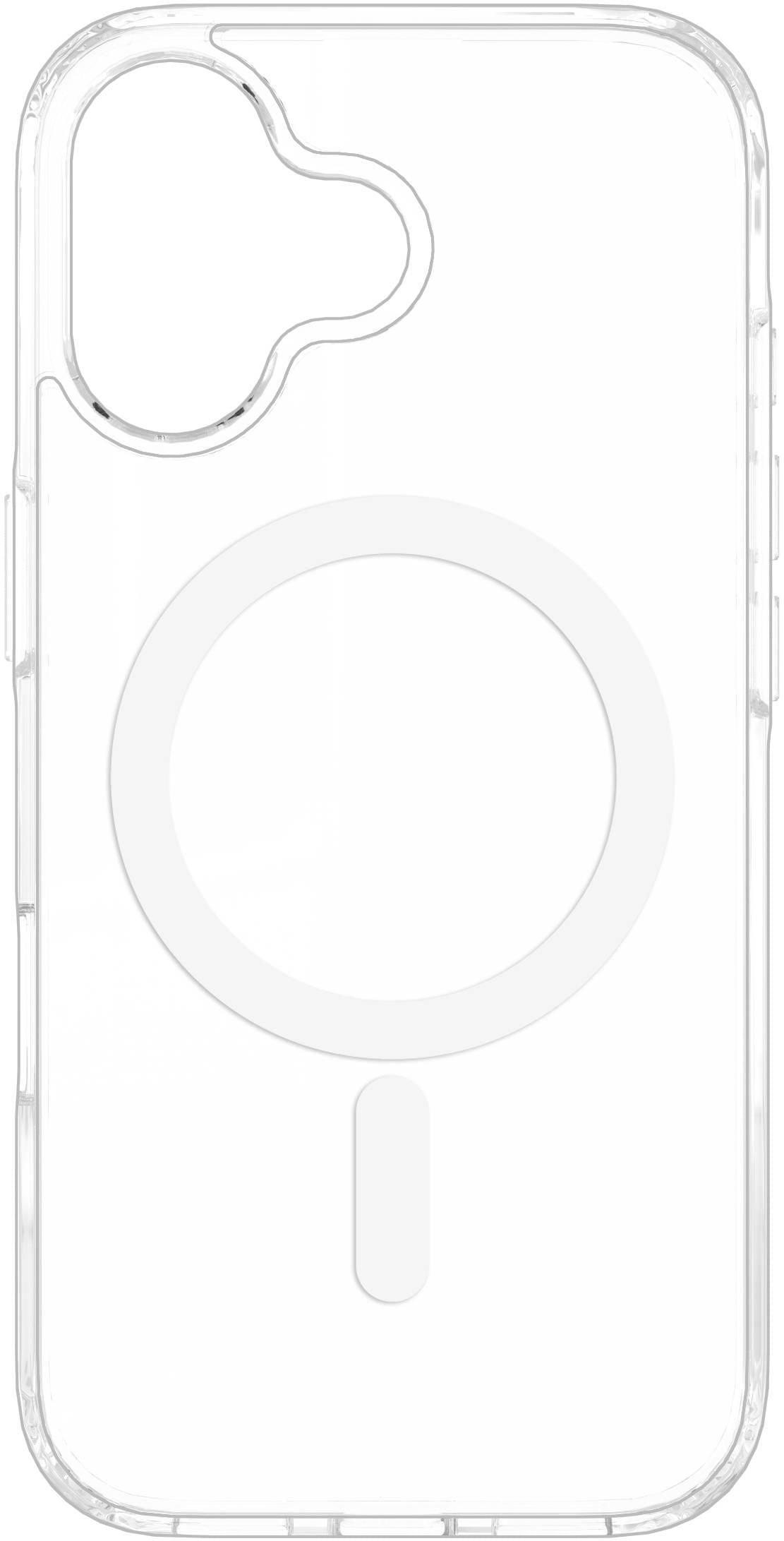 eSTUFF INFINITE OSLO – Backcover – für Apple iPhone 17, MagSafe, PC+TPU, Transparent, bis 2 m sturzsicher
