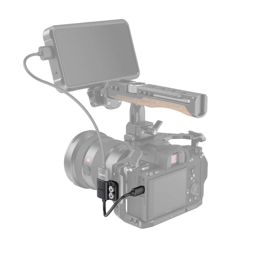 SmallRig Micro-HDMI auf HDMI Kabel HDMI 2.0 4K 60 Hz – 0,14 m