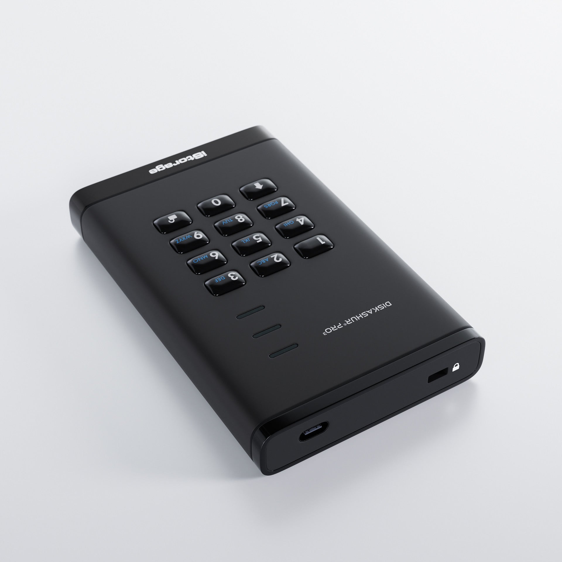 iStorage diskAshur Pro3 4 TB – für 2,5" HDD, USB 3,2 Gen 1