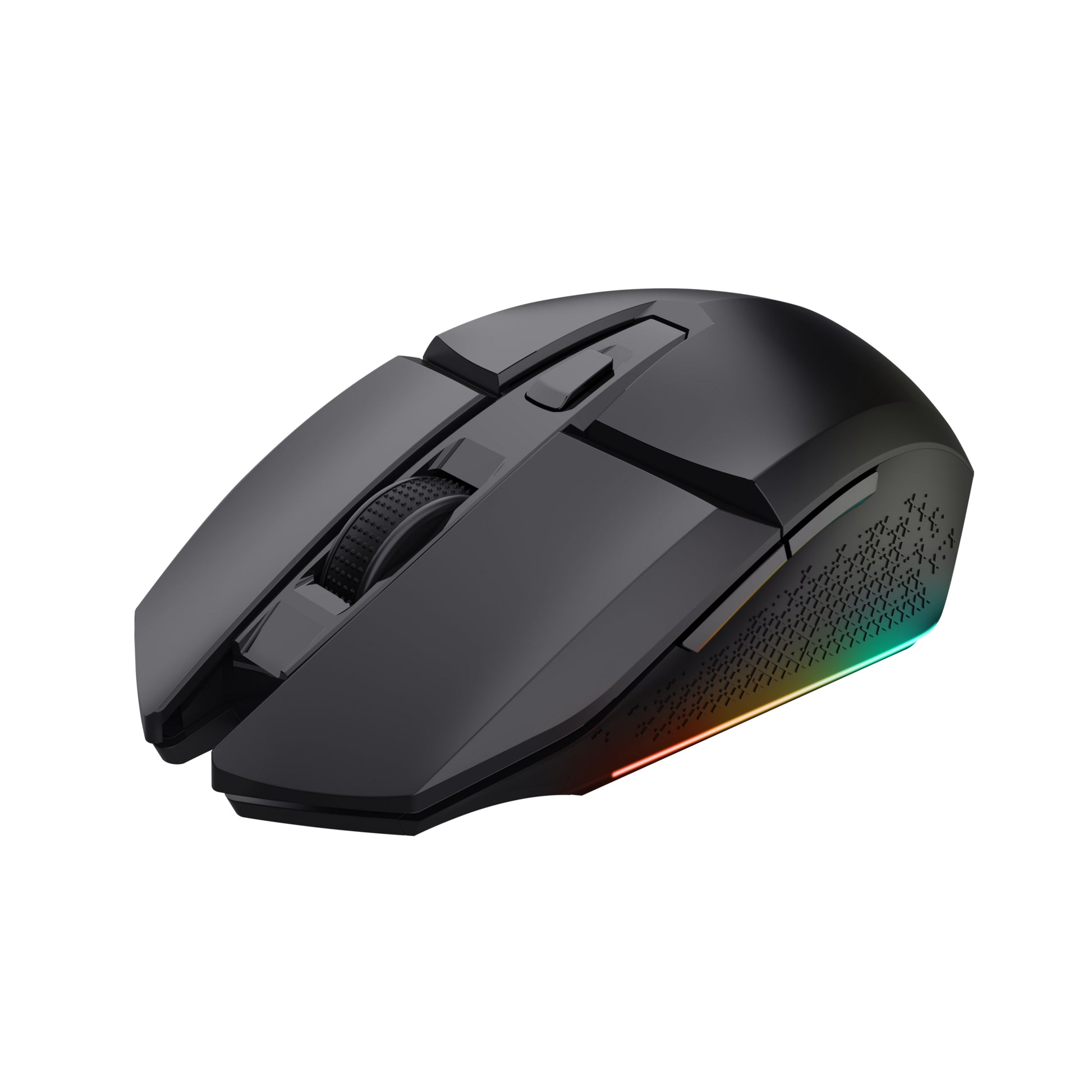 Trust GXT109 Felox – Gaming-Maus – Kabellos (2,4 GHz), 4800 DPI, RGB-Beleuchtung, Rechtshänder, Schwarz