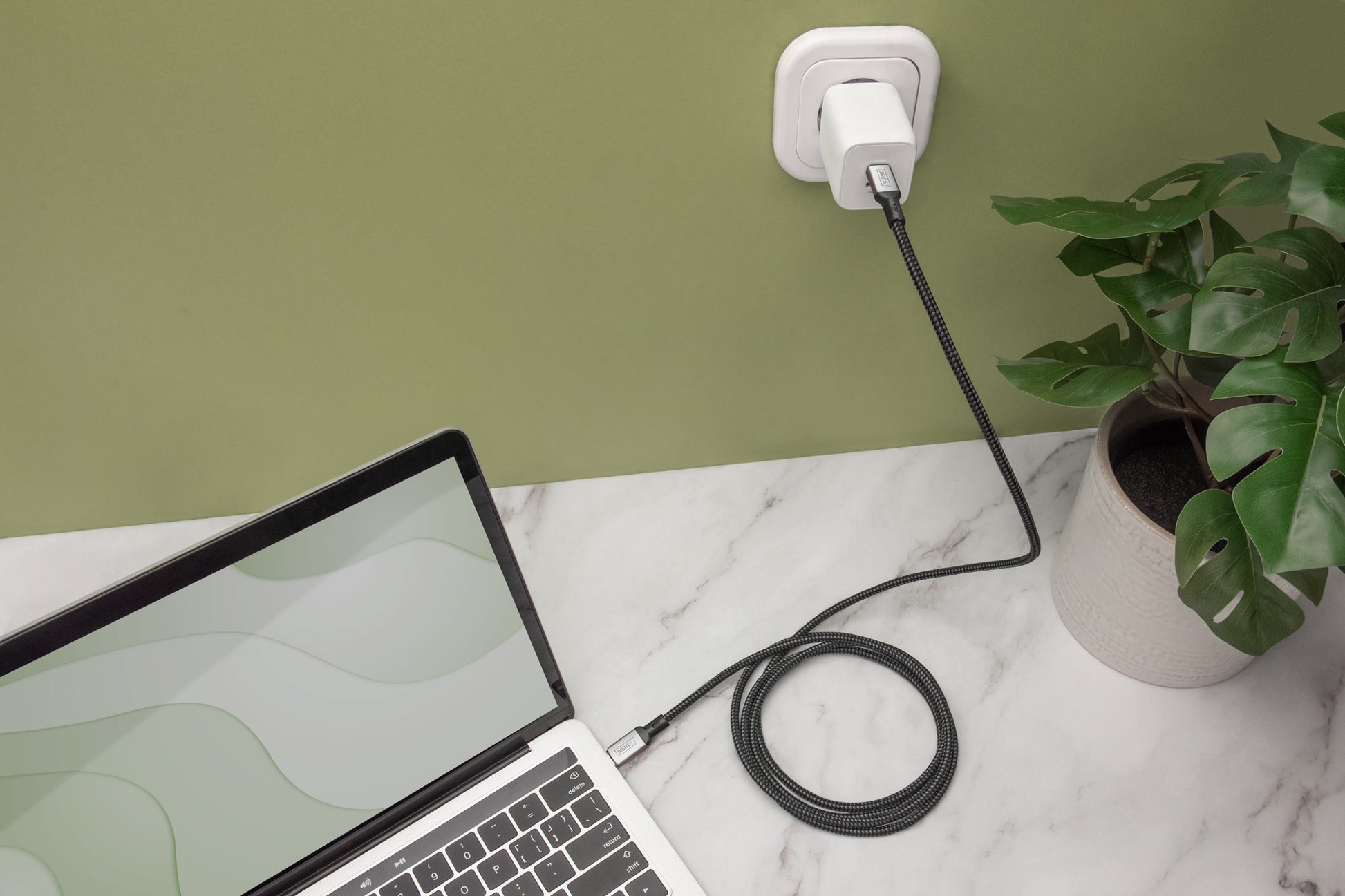 Digitus USB-Kabel, USB-C, 1 m, USB4