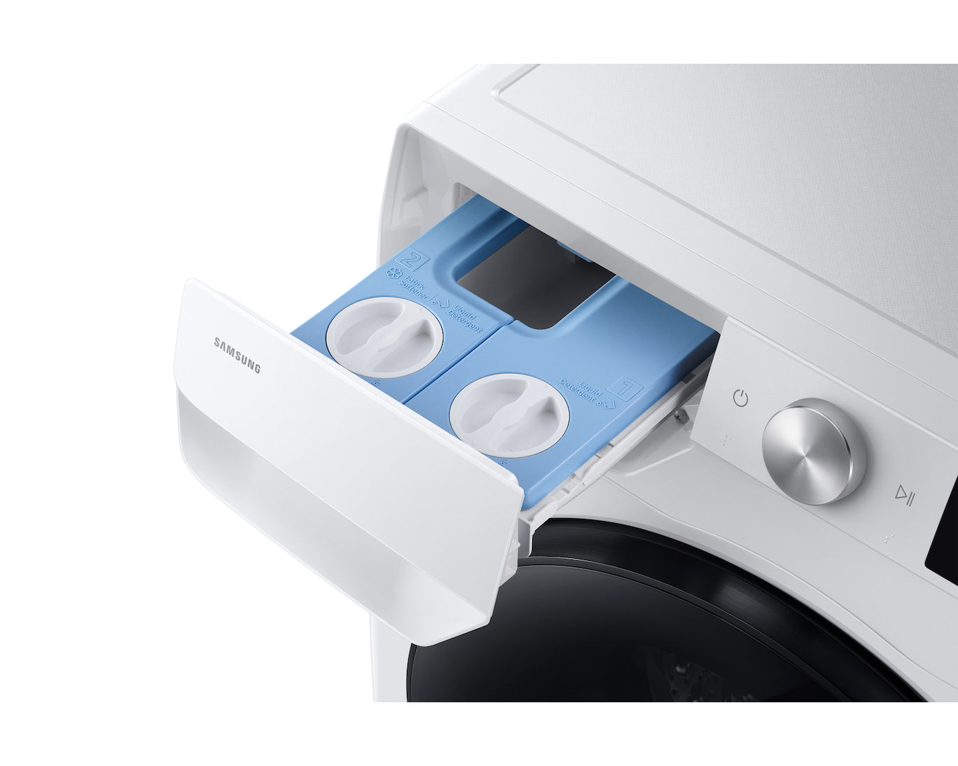 Samsung Waschtrockner WD6400H – 10 kg Waschen, 6 kg Trocknen, Inverter & AddWash – weiss/schwarz