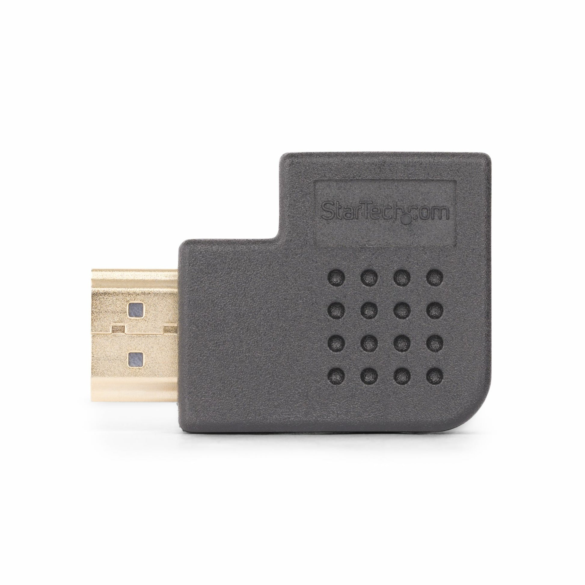 StarTech.com HDMI (Stecker) auf HDMI (Buchse) Adapter, HDMI 2.0, 4K@60 Hz, 90° gewinkelt