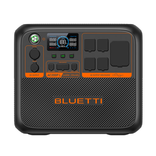 Bluetti AC200PL – Powerstation – 2'304 Wh, 2'400 W, LiFePO4