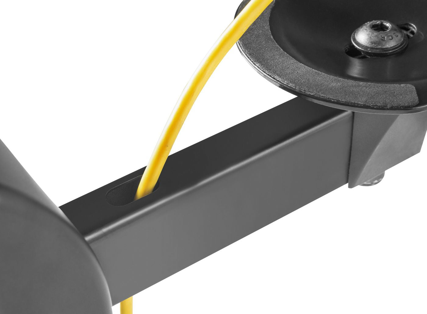 Vivolink Wandhalter für Lautsprecher, bis 15 kg, kippbar/schwenkbar, 2er-Set, schwarz