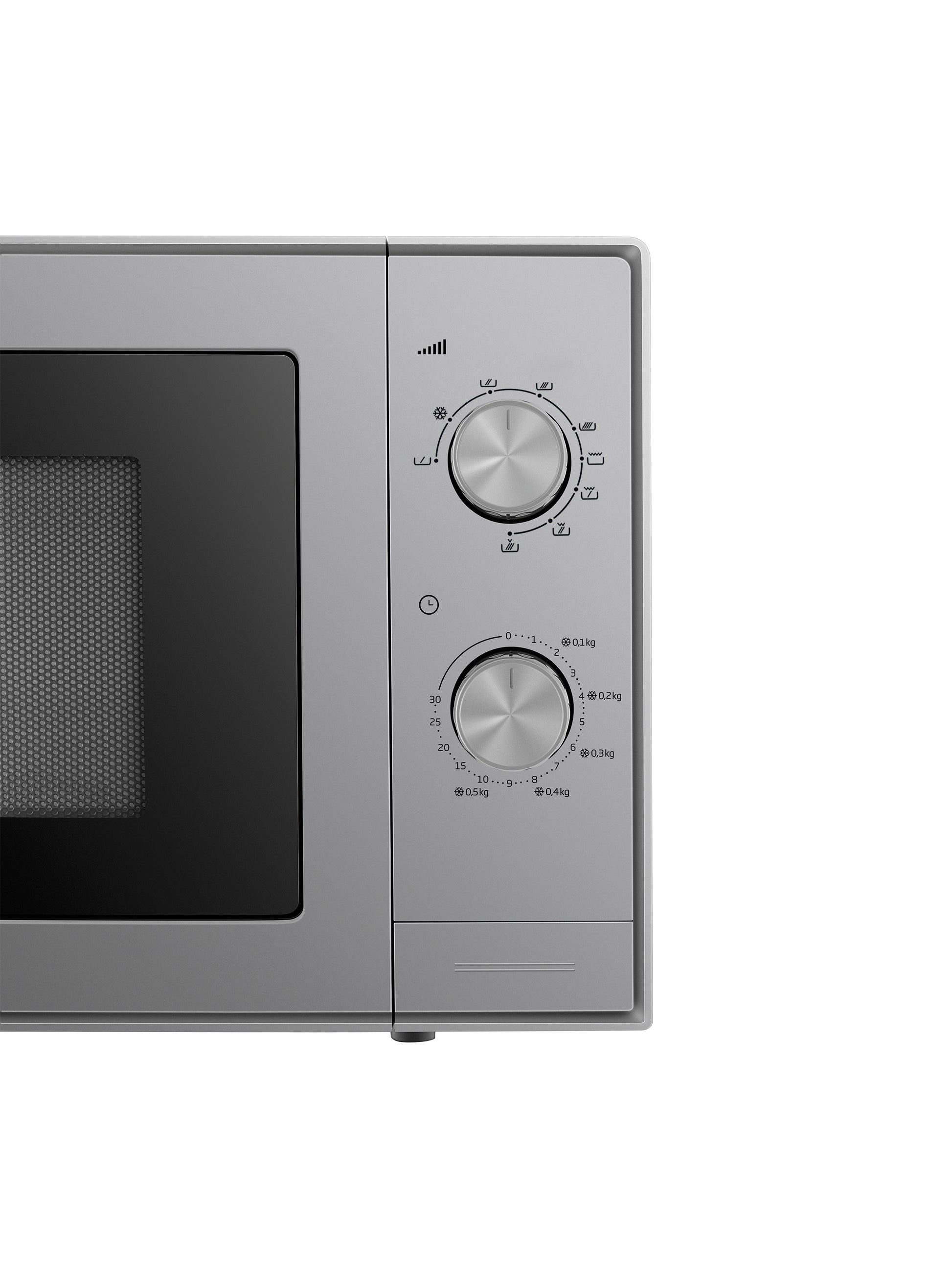 Beko Grill-Mikrowelle MGC20CH – 20 l, Grill, 700 W – silber