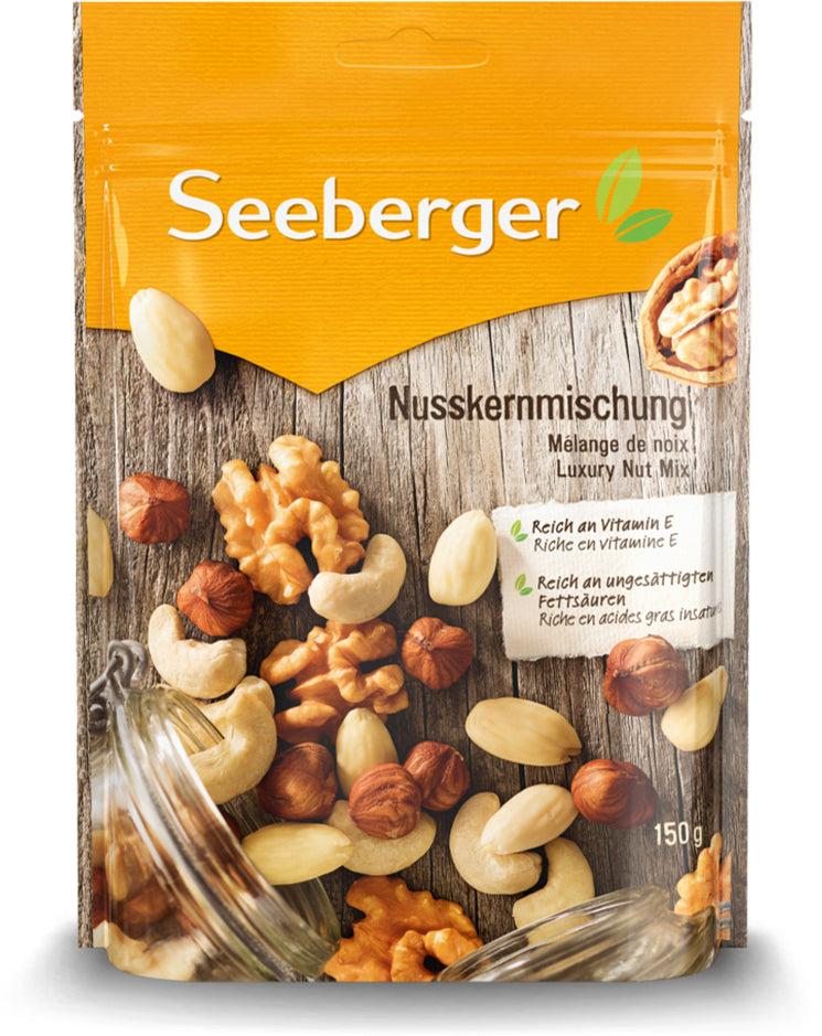 Seeberger Nusskernmischung, vegan, glutenfrei – 150 g