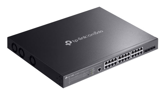 TP-Link SG3428XMPP – Managed Switch – 24×GbE, 4×SFP+, L2+, PoE++ 500 W, 1U