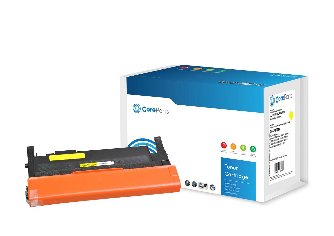 CoreParts CLT-Y406S/ELS Gelber Toner – Kompatibel – 1'000 Seiten – für Samsung CLP-360