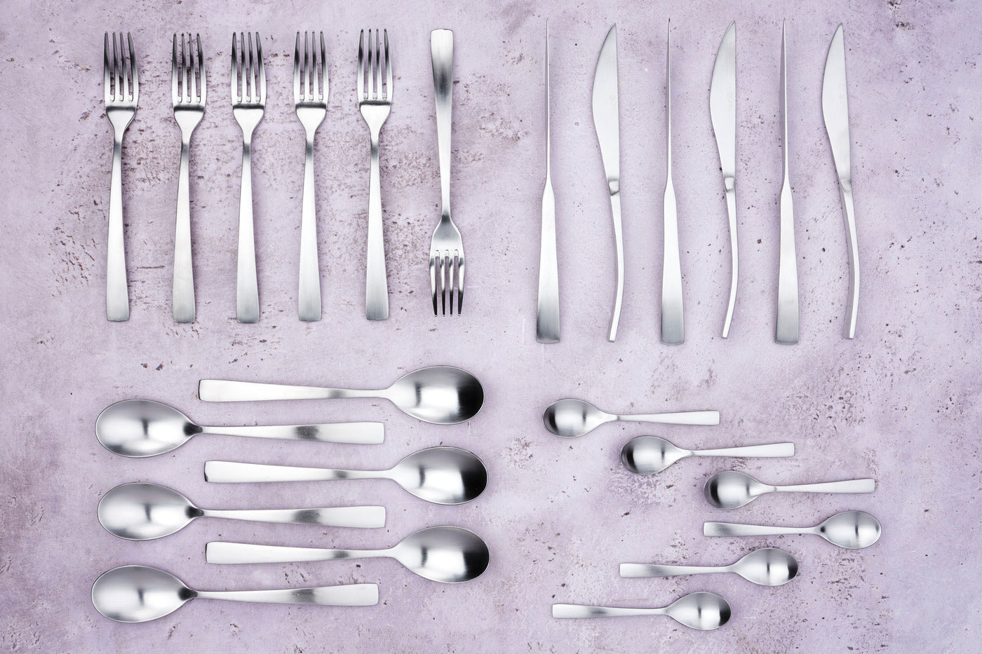 Björn Besteckset OGLU – 6 Stück pro Packung, Silber