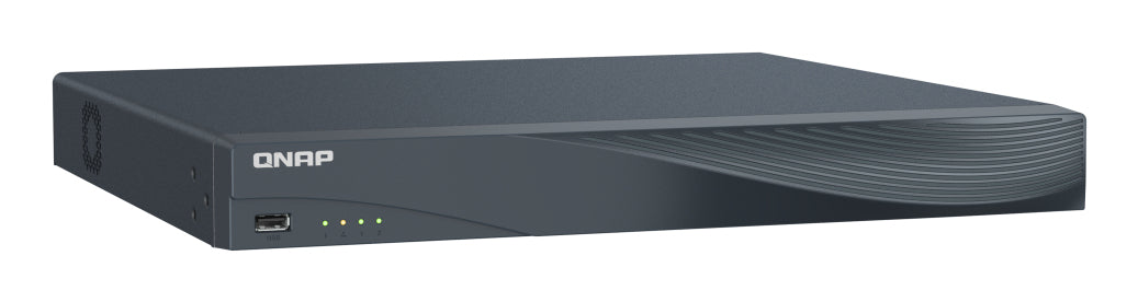 QNAP TVR-AI200 – 1U Rack NVR – 16 Kanal – 1080p – 16× PoE (130 W) – 2× SATA