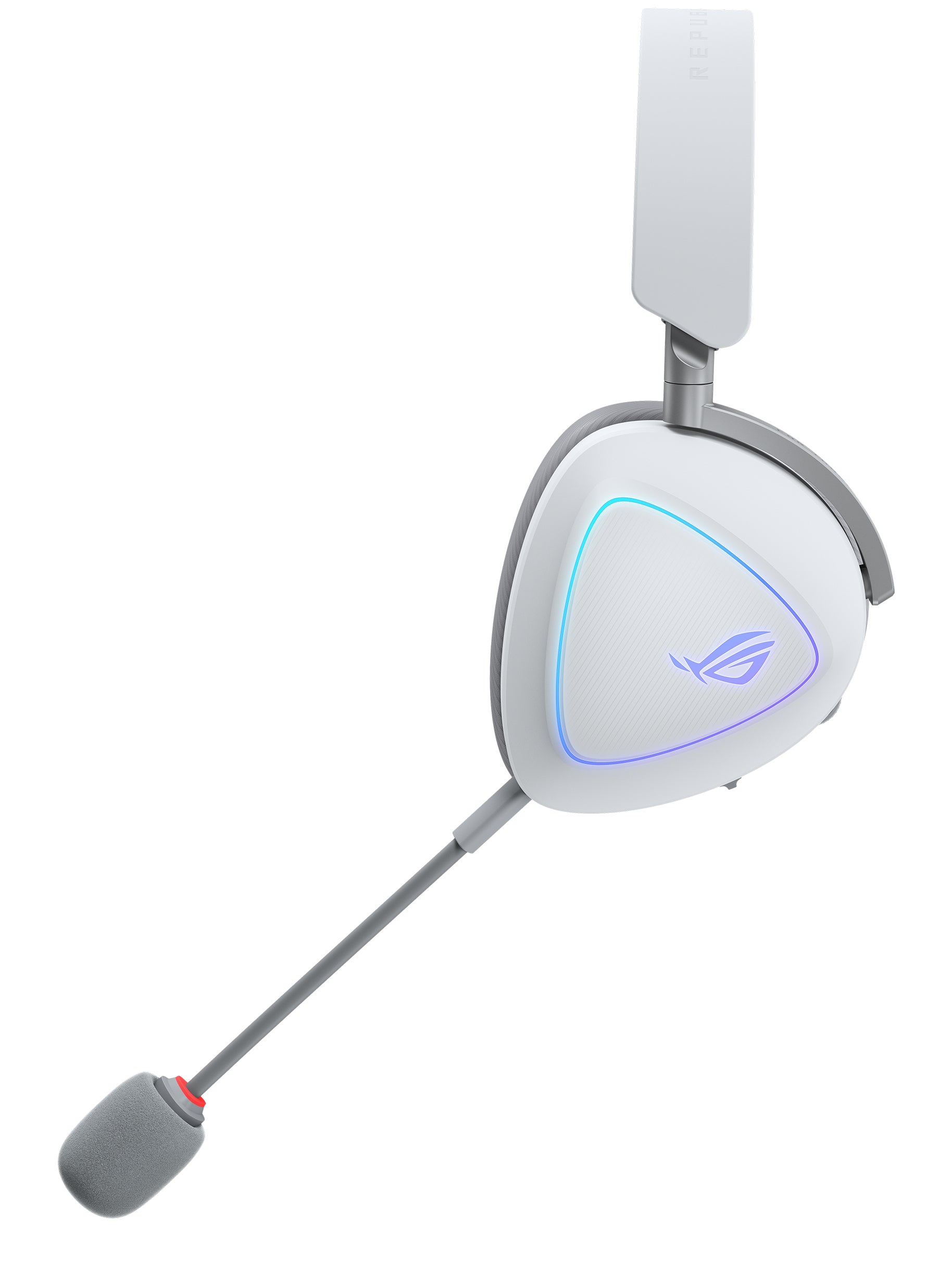 ASUS ROG Delta II WHT – Over-Ear Gaming-Headset – Bluetooth, 3,5 mm, mit Mikrofon – Weiss