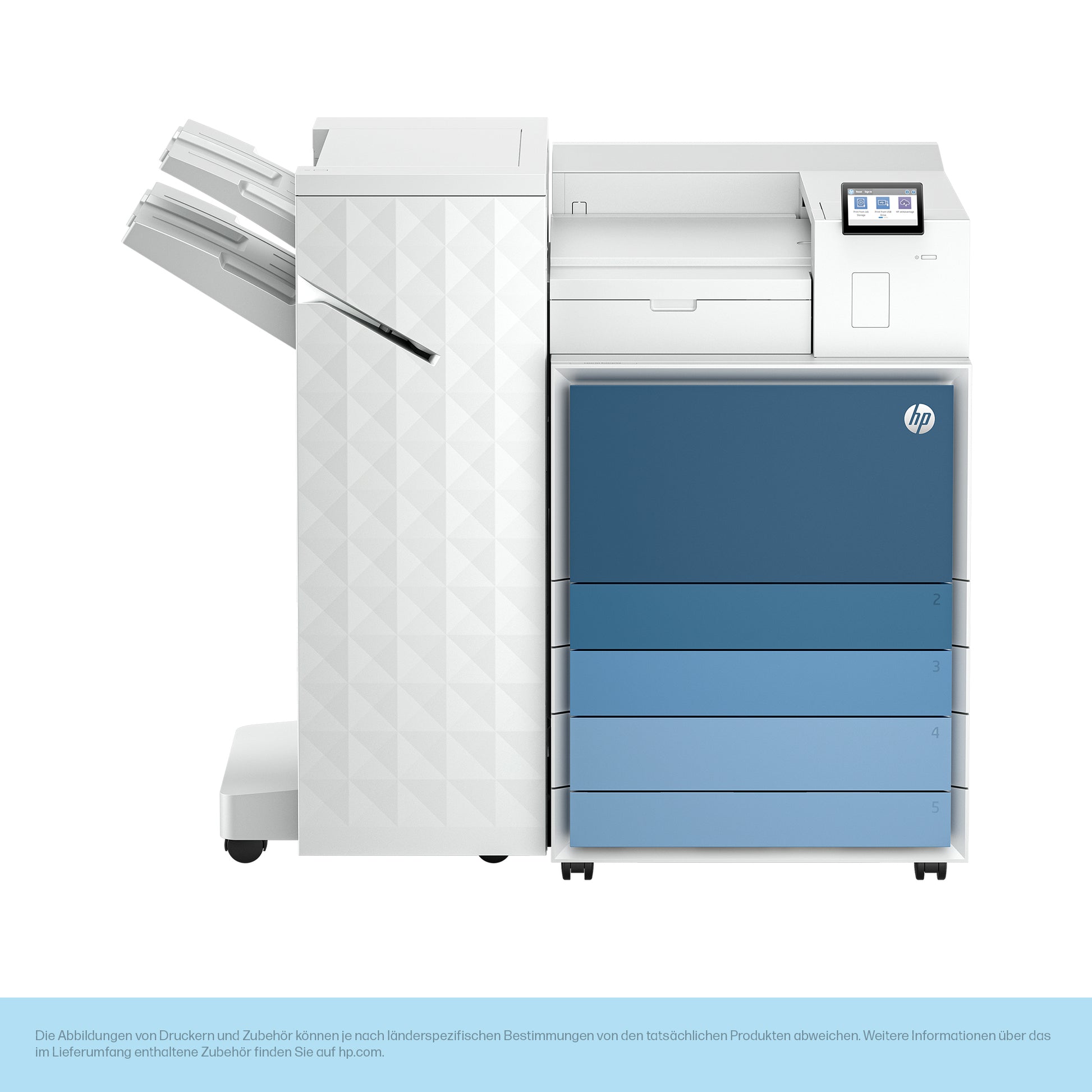 HP Enterprise Flow 8601z+ – S/W Laser-MFP A4 – 70 ppm S/W